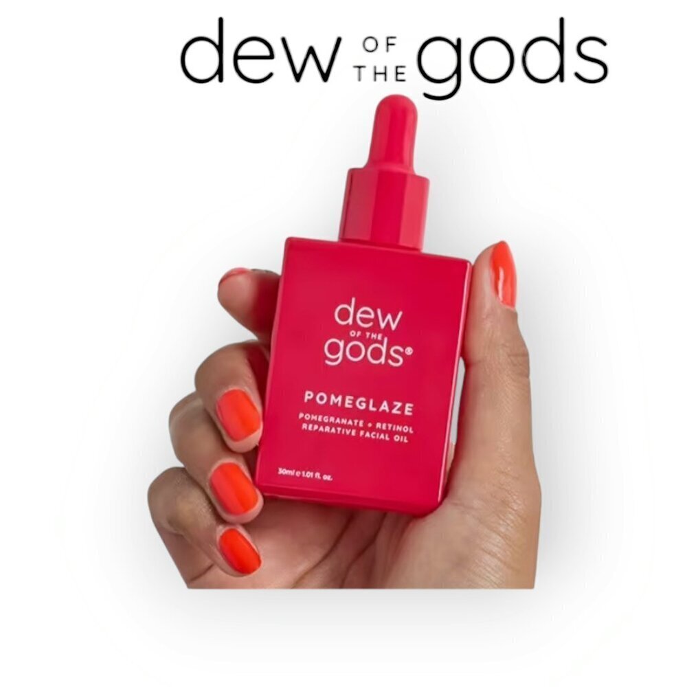 Dew Of The Gods Pomeglaze Antioxidant Retinol Facial Oil 30mL New In Box